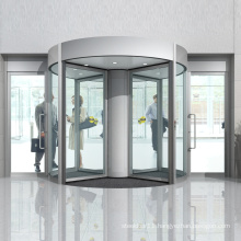 induction rotation Four-wing revolving door for hotel